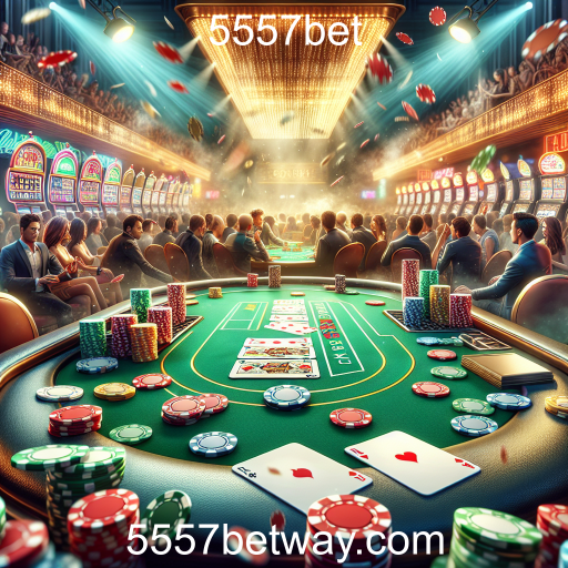 Explore o Mundo do Poker no 5557bet: Estratégia, Habilidade e Diversão