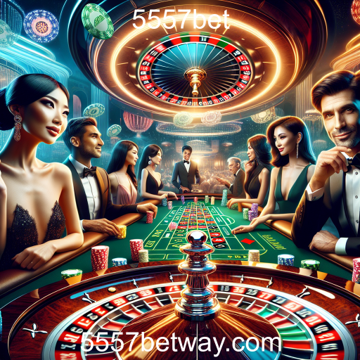 Descubra a Emoção da Roleta no 5557bet
